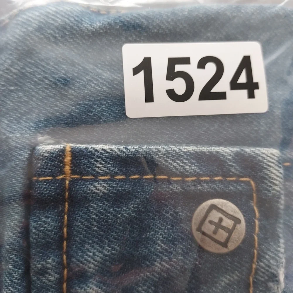 Ksubi‎ Women's Denim Mini Skirt Blue, Size 29 Raw Hem Snap Pockets - Picture 12 of 12